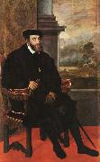  Titian Charles V, Seated Spain oil painting artist